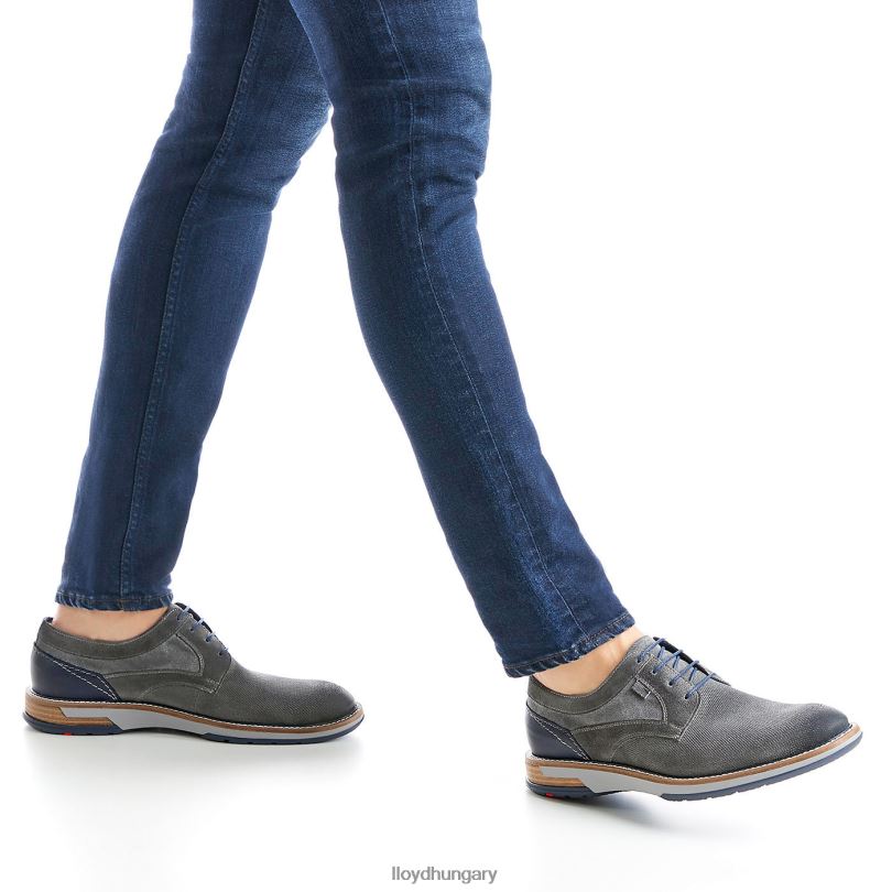 cipő HU LLOYD férfiak darris szürke 6444N589