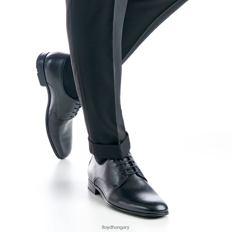 cipő HU LLOYD férfiak fonda fekete 6444N82