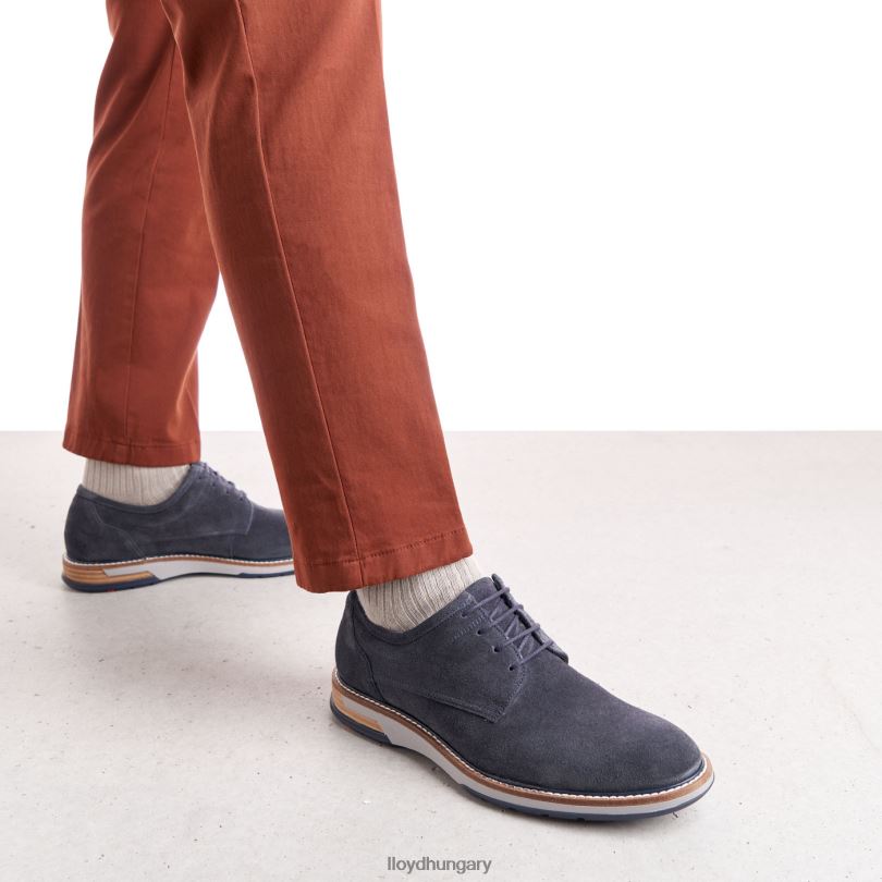 cipő HU LLOYD férfiak garcia kék 6444N221