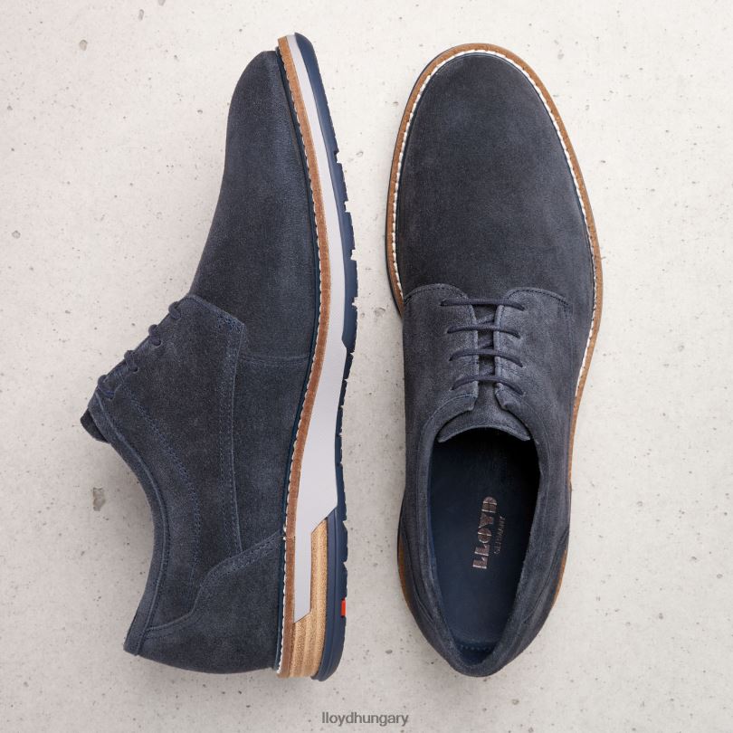 cipő HU LLOYD férfiak garcia kék 6444N221