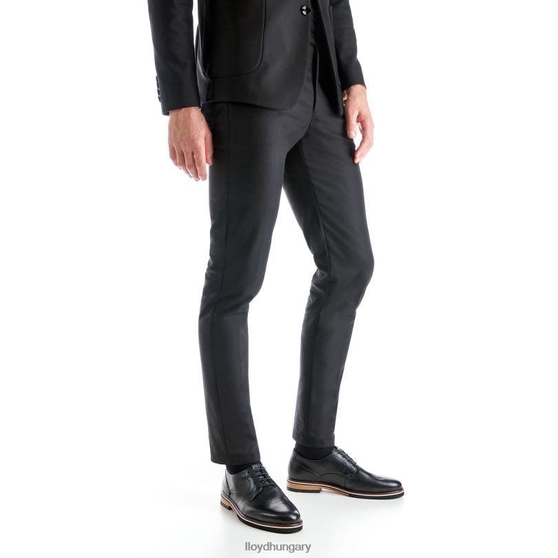 cipő HU LLOYD férfiak hús (xtrawide) fekete 6444N222