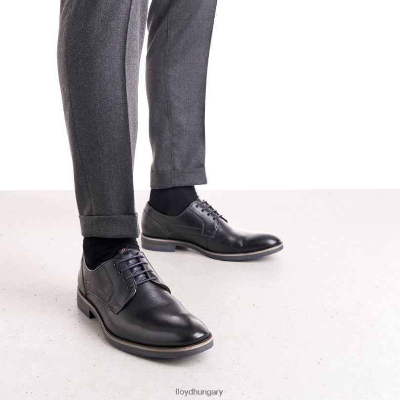 cipő HU LLOYD férfiak haldan fekete 6444N166