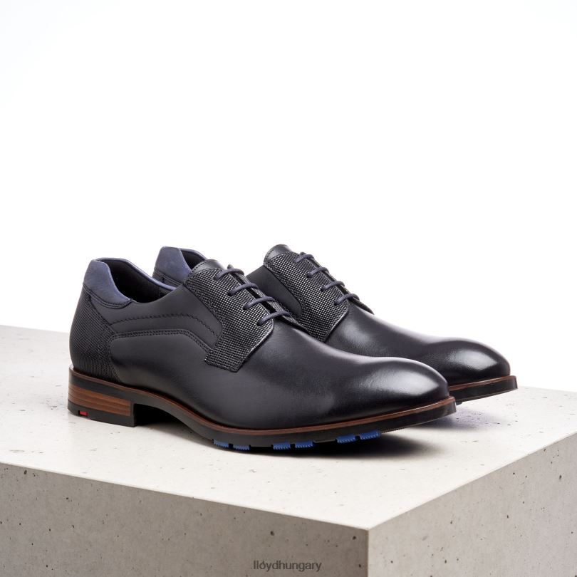 cipő HU LLOYD férfiak jake fekete 6444N188