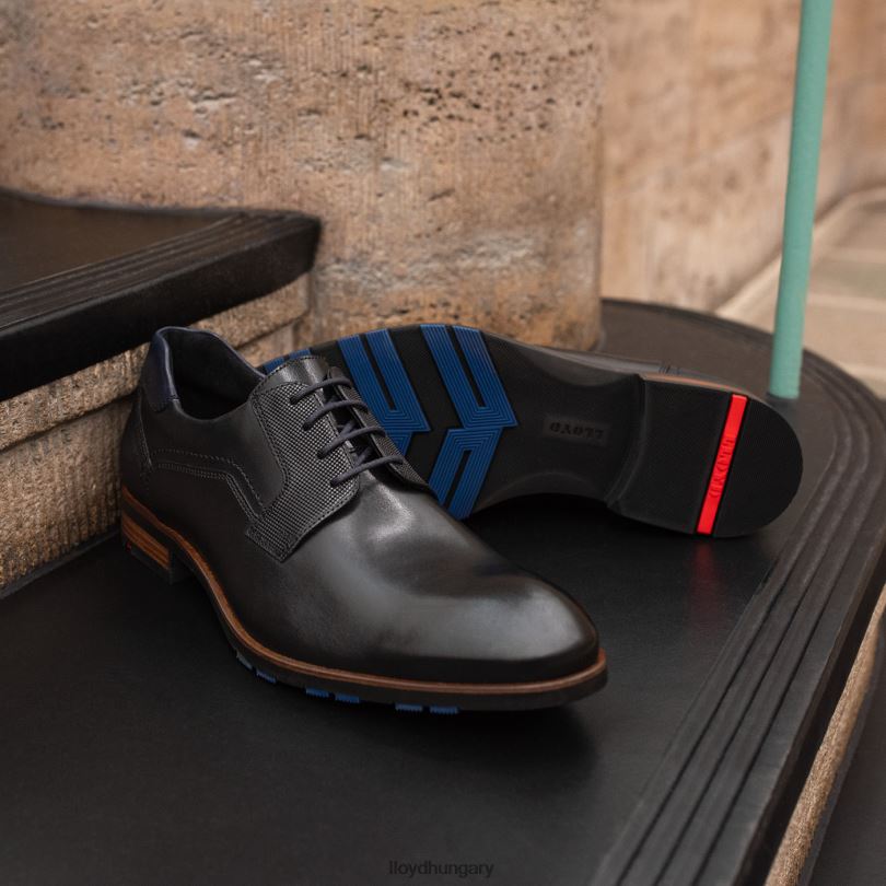 cipő HU LLOYD férfiak jake fekete 6444N188