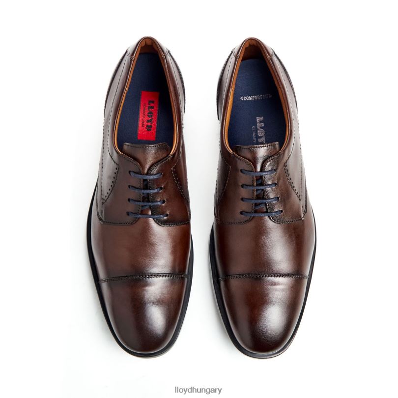 cipő HU LLOYD férfiak kain (xtrawide) barna 6444N51