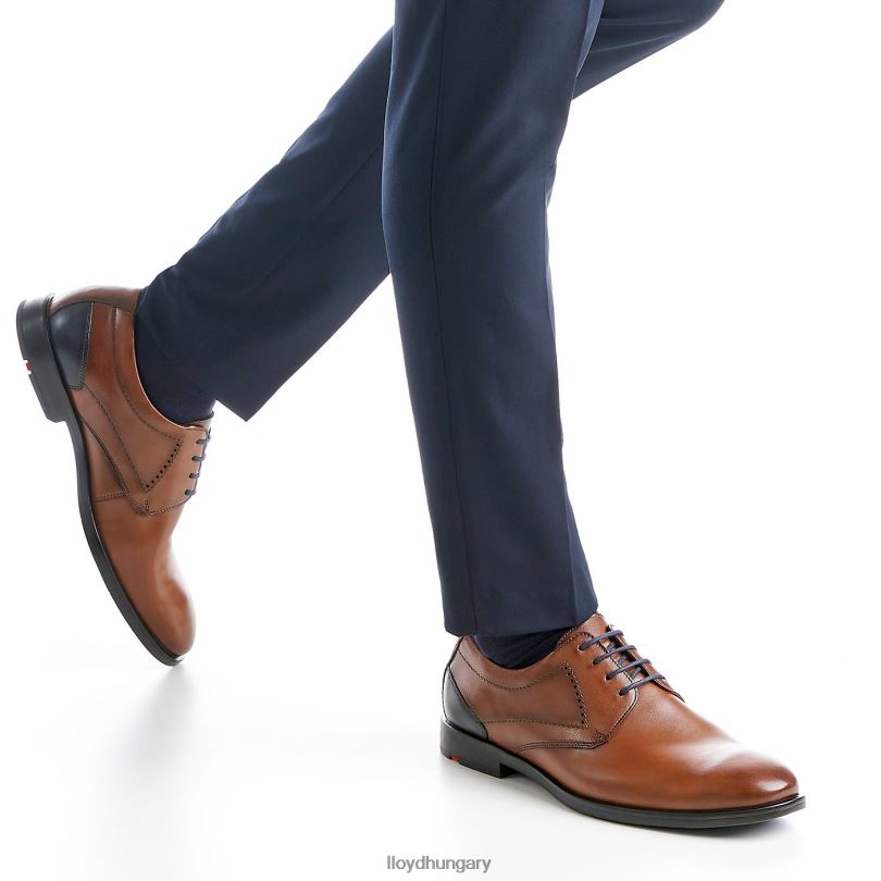 cipő HU LLOYD férfiak kalmar (xtrawide) barna 6444N94