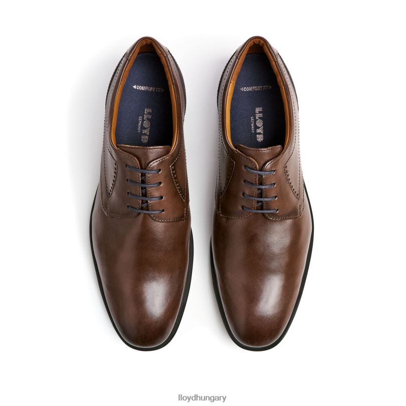 cipő HU LLOYD férfiak kalmar (xtrawide) barna 6444N99