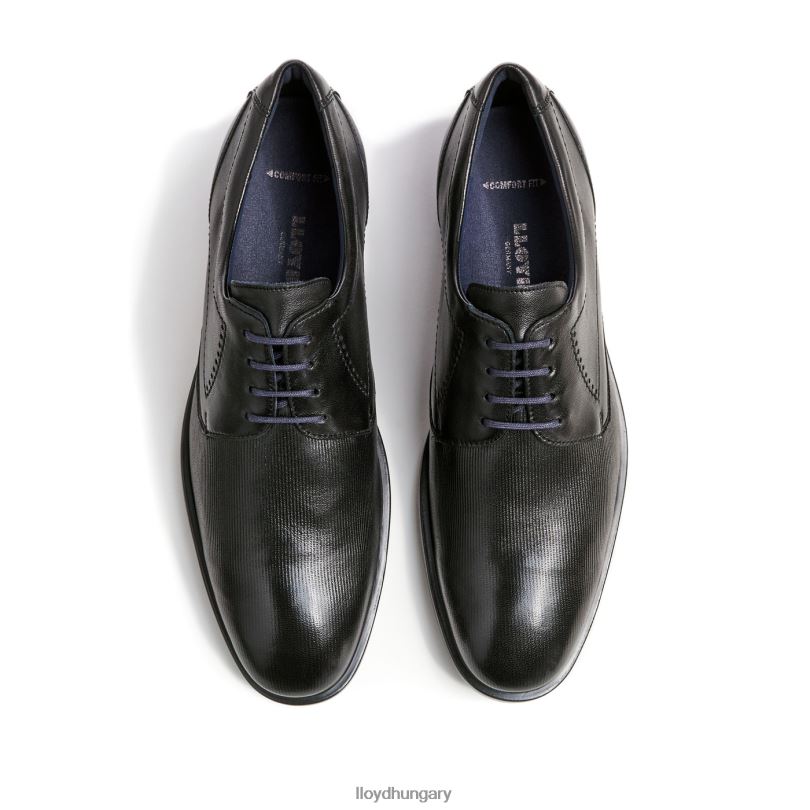 cipő HU LLOYD férfiak kalmat (xtrawide) fekete 6444N25