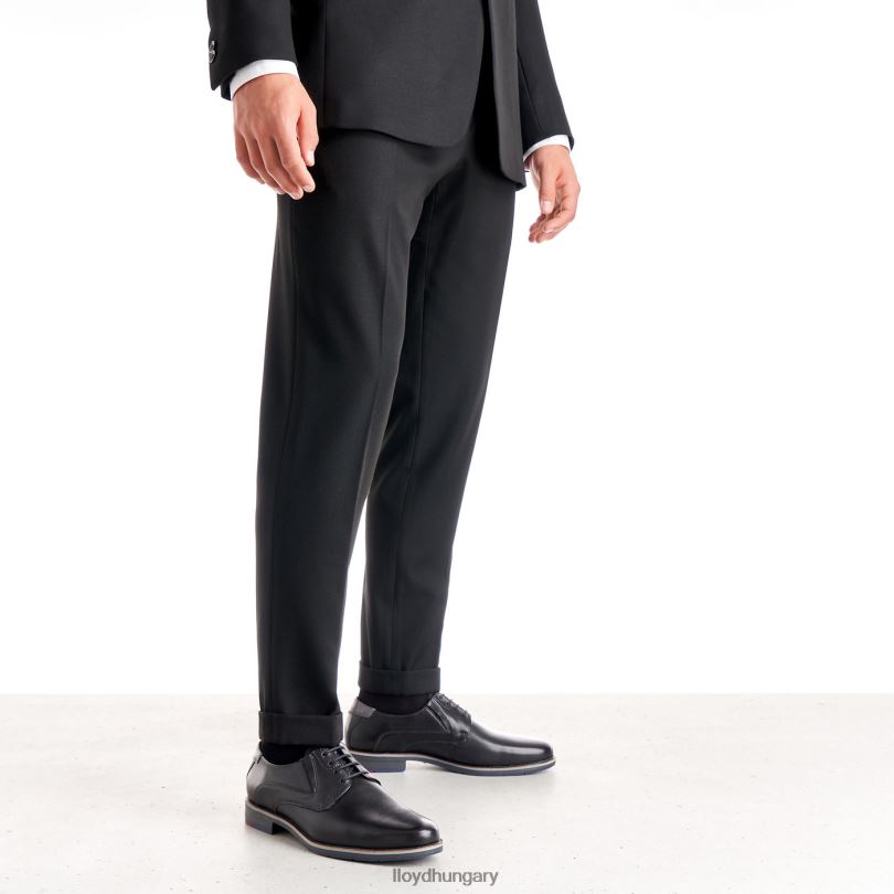 cipő HU LLOYD férfiak kazan (xtrawide) fekete 6444N175