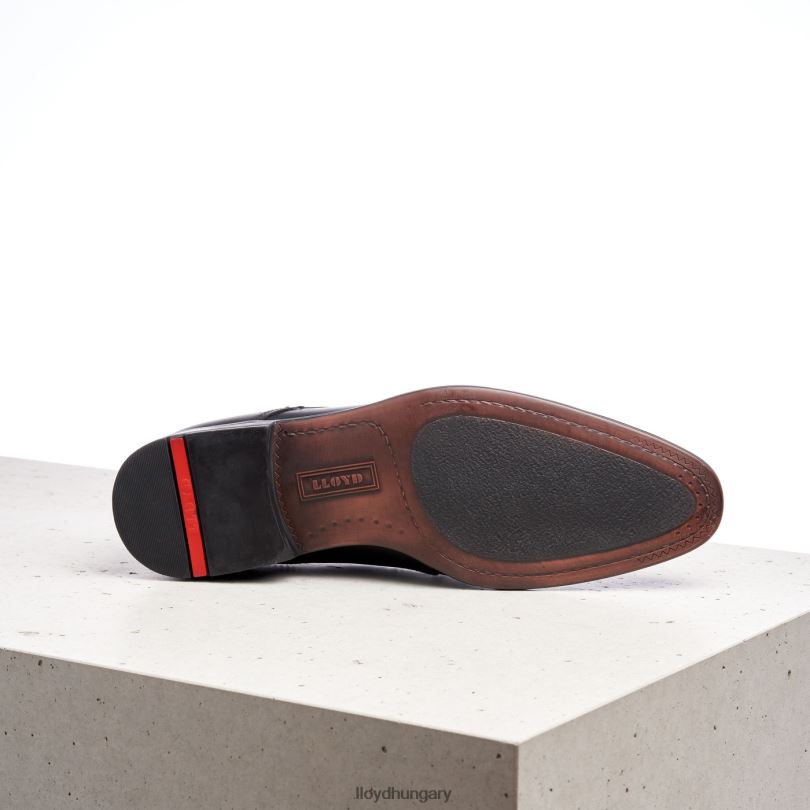 cipő HU LLOYD férfiak madison fekete 6444N191