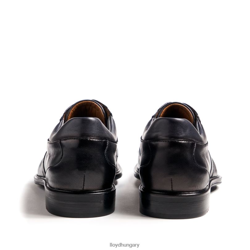 cipő HU LLOYD férfiak monty fekete 6444N81