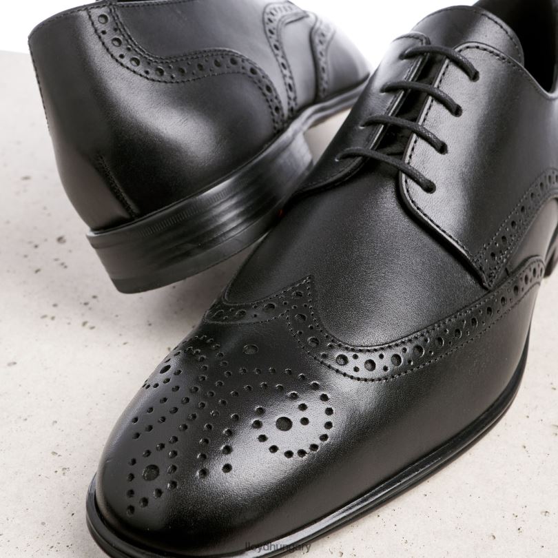 cipő HU LLOYD férfiak morton fekete 6444N186