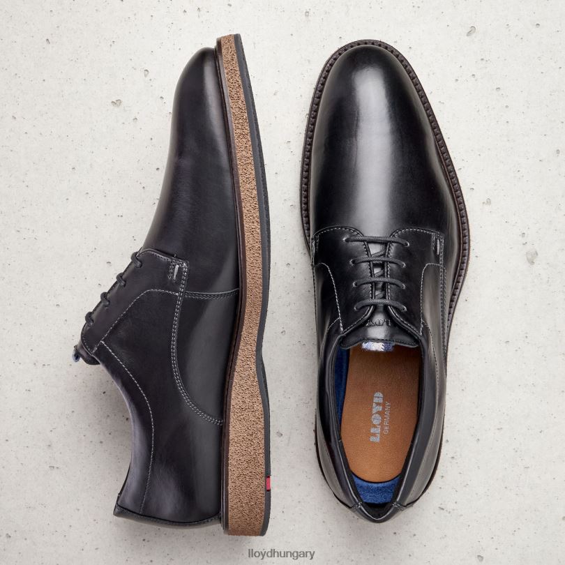 cipő HU LLOYD férfiak olton fekete 6444N245