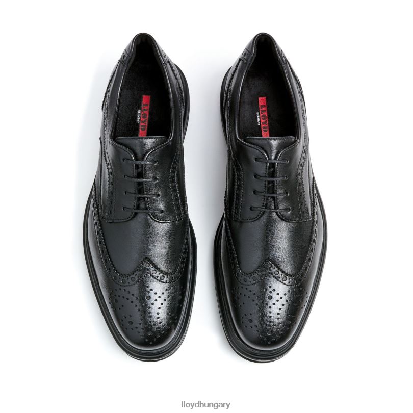 cipő HU LLOYD férfiak orne fekete 6444N121