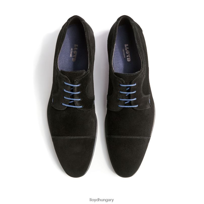 cipő HU LLOYD férfiak pisa fekete 6444N599