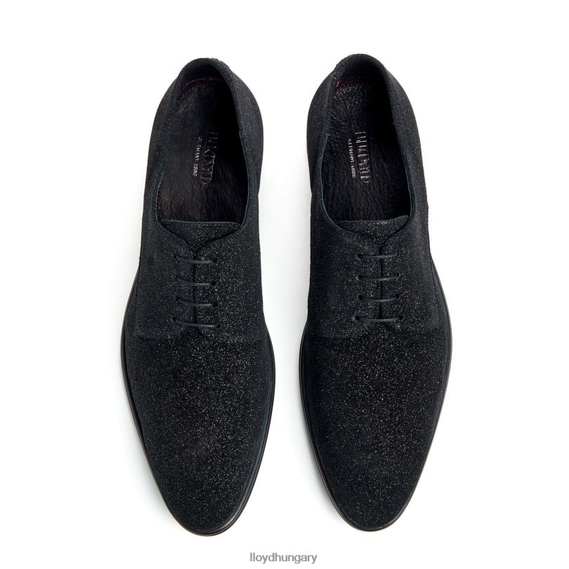 cipő HU LLOYD férfiak porta fekete 6444N59