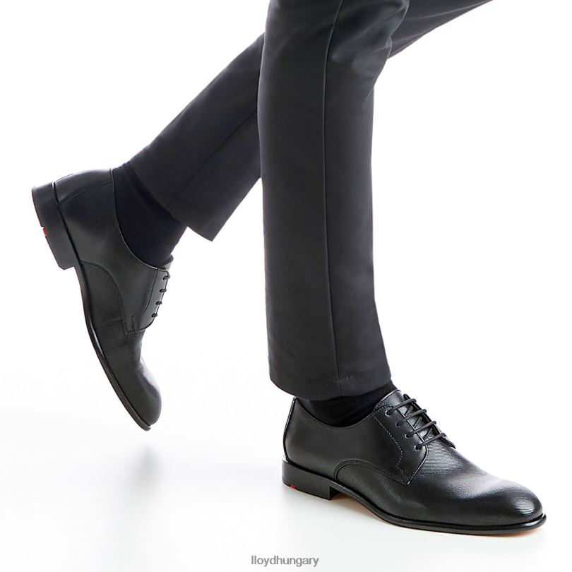 cipő HU LLOYD férfiak saigon fekete 6444N116