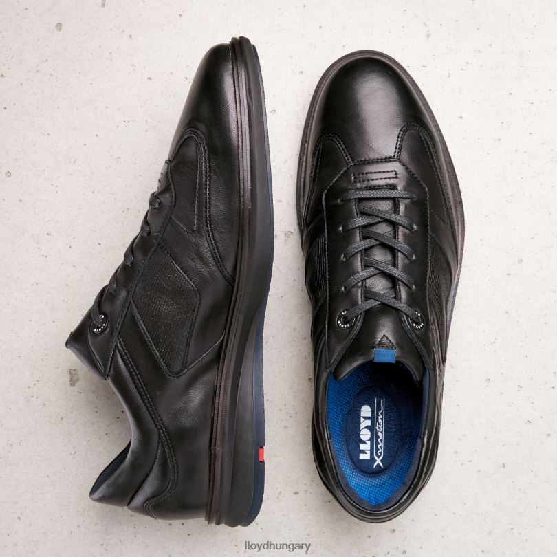 cipő HU LLOYD férfiak szőnyegek fekete 6444N277