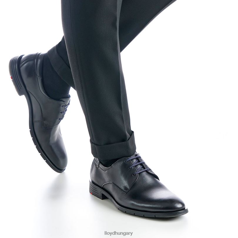 cipő HU LLOYD férfiak tambo fekete 6444N107