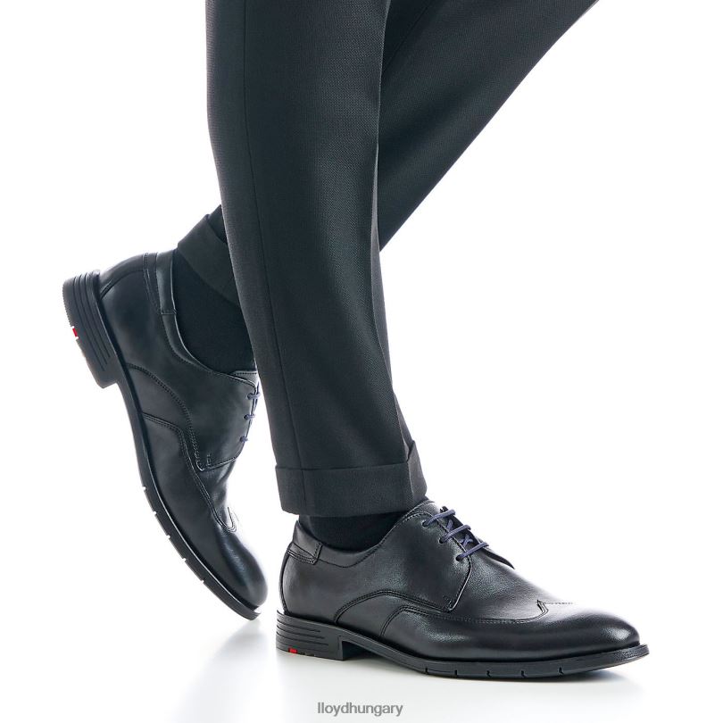 cipő HU LLOYD férfiak taylor fekete 6444N234