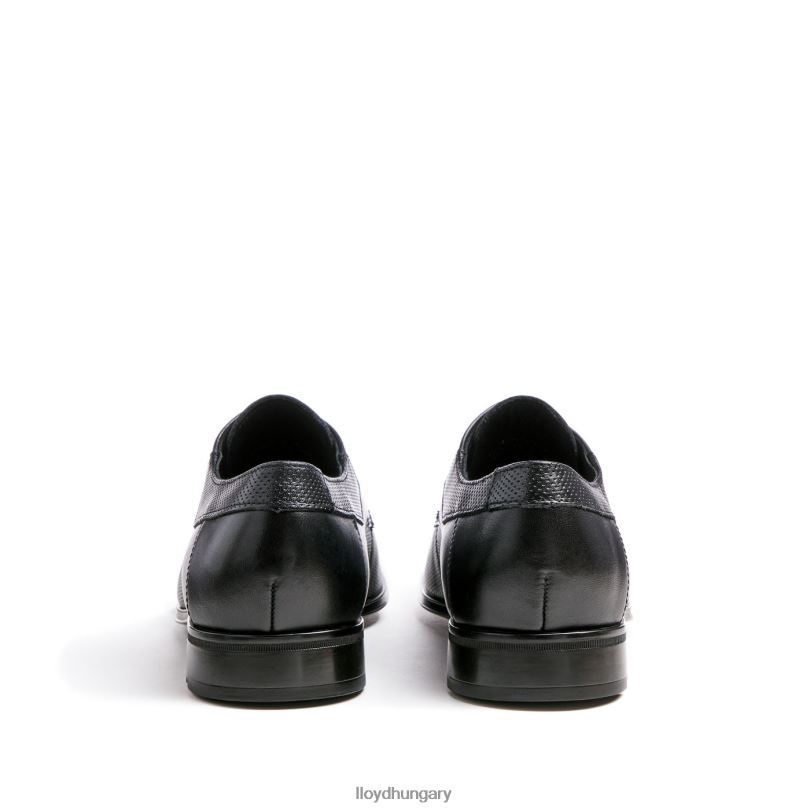 cipő HU LLOYD férfiak villám fekete 6444N86