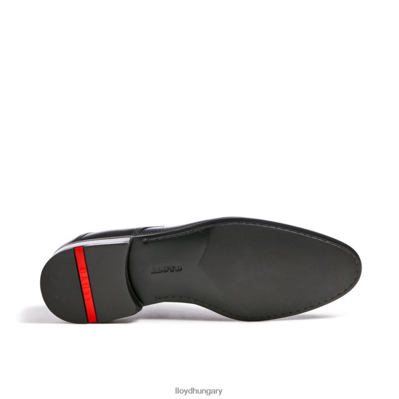 cipő HU LLOYD férfiak villám fekete 6444N86