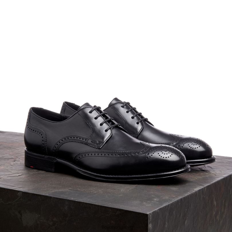 cipő HU LLOYD férfiak warwick fekete 6444N18