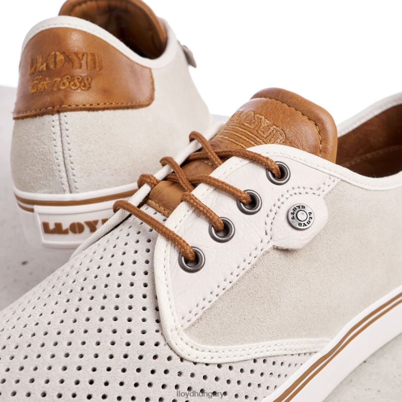 cipő HU LLOYD férfiak Eliseo fehér 6444N406