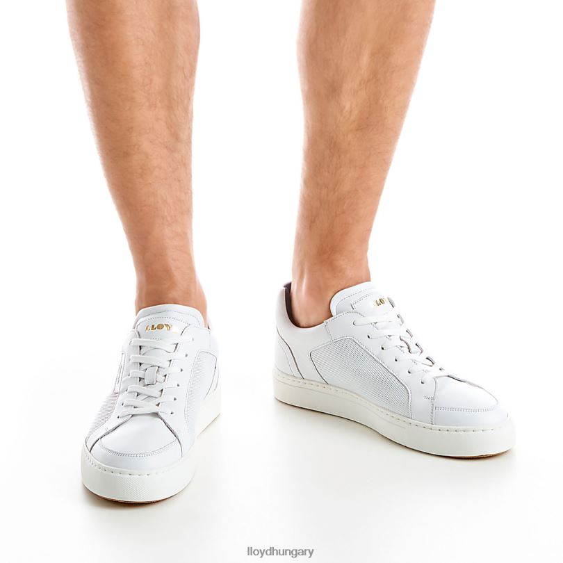 cipő HU LLOYD férfiak Malaga fehér 6444N276
