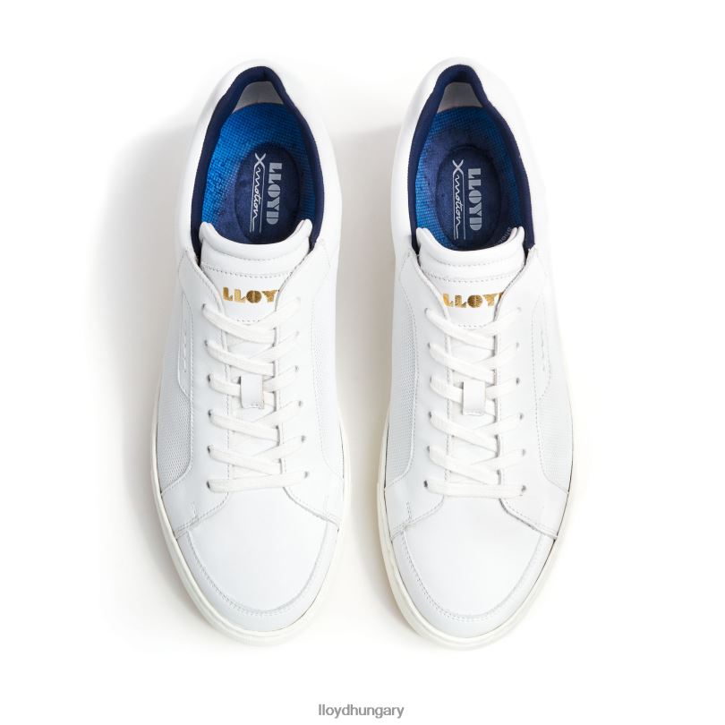 cipő HU LLOYD férfiak Malaga fehér 6444N276