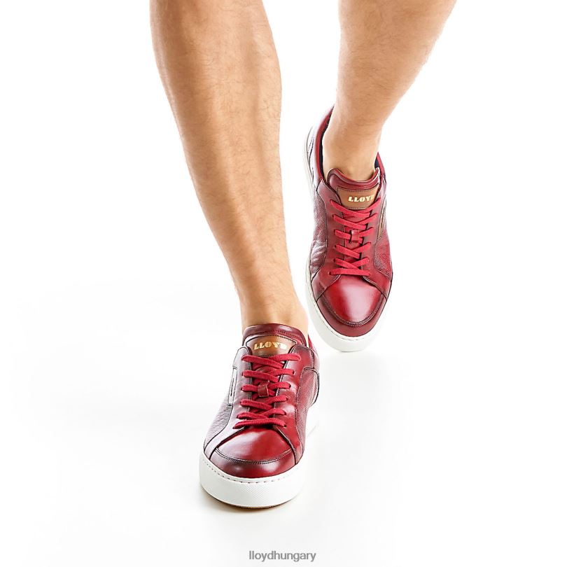 cipő HU LLOYD férfiak Malaga piros 6444N259