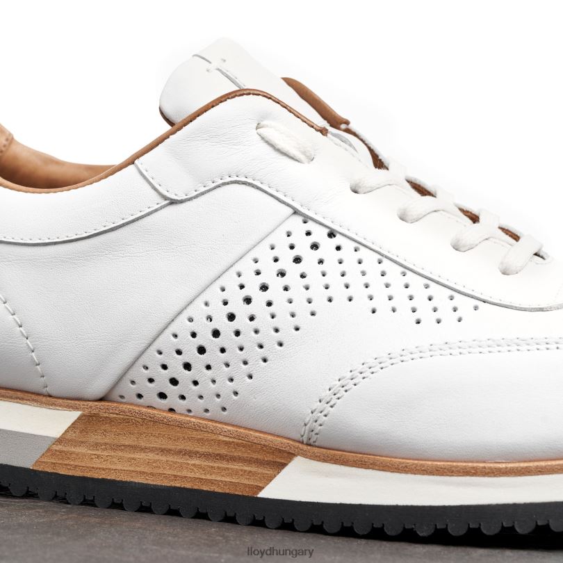 cipő HU LLOYD férfiak Walcott fehér 6444N1320