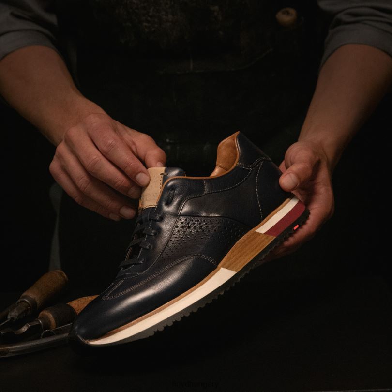 cipő HU LLOYD férfiak Walcott kék 6444N203