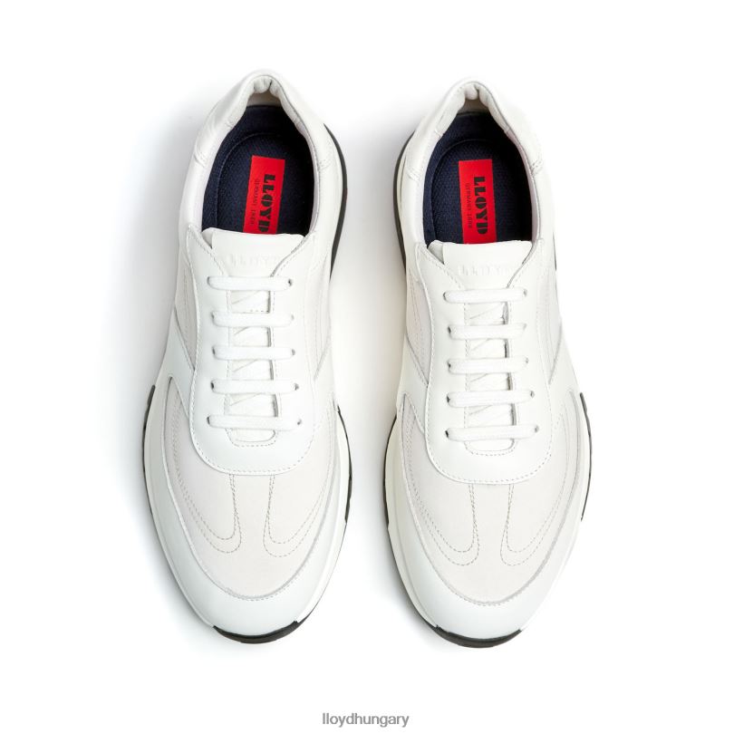 cipő HU LLOYD férfiak albany fehér 6444N422