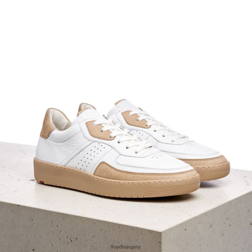 cipő HU LLOYD férfiak arel fehér 6444N382