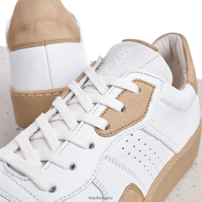 cipő HU LLOYD férfiak arel fehér 6444N382