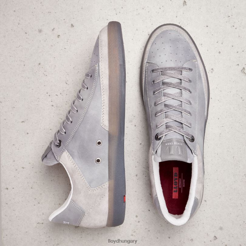 cipő HU LLOYD férfiak báró szürke 6444N438