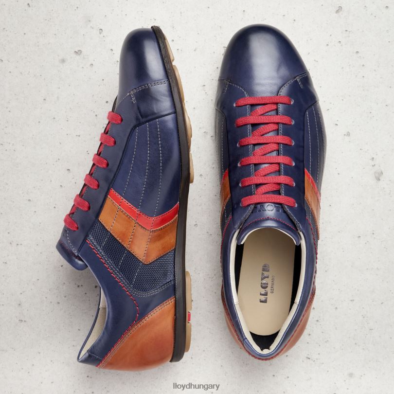 cipő HU LLOYD férfiak benson kék 6444N433