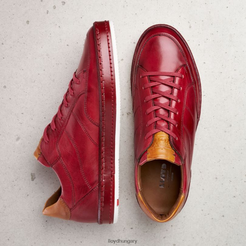cipő HU LLOYD férfiak blackburn piros 6444N1340