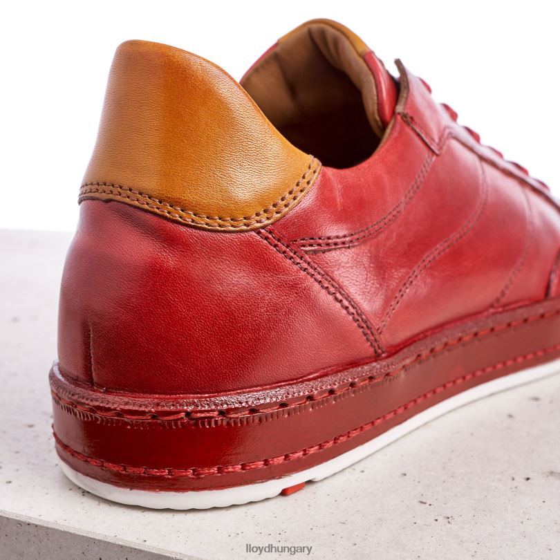 cipő HU LLOYD férfiak blackburn piros 6444N1340