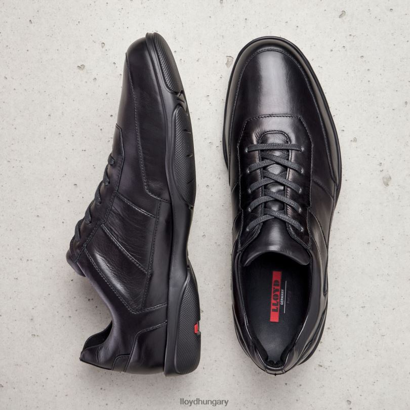 cipő HU LLOYD férfiak bloy fekete 6444N397