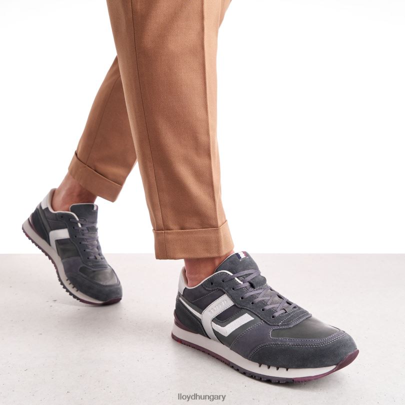 cipő HU LLOYD férfiak elio szürke 6444N386