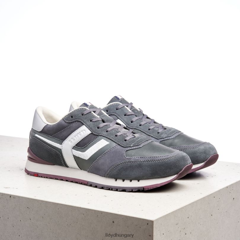 cipő HU LLOYD férfiak elio szürke 6444N386