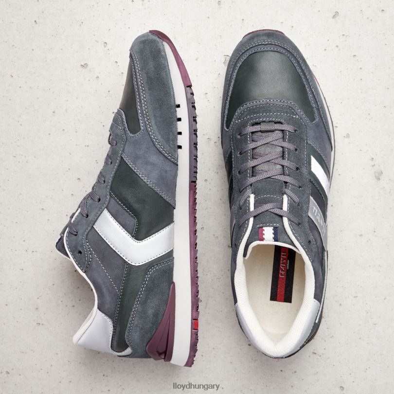 cipő HU LLOYD férfiak elio szürke 6444N386