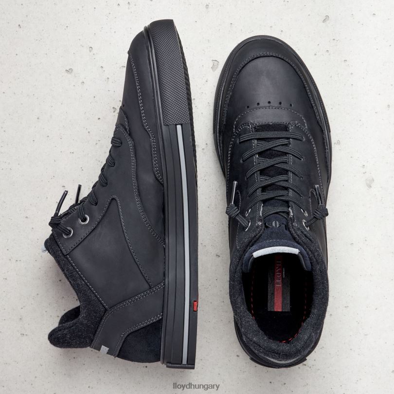 cipő HU LLOYD férfiak ellison fekete 6444N288