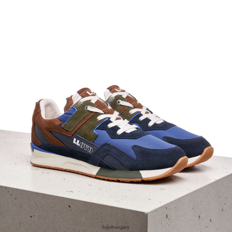 cipő HU LLOYD férfiak elton kék 6444N374