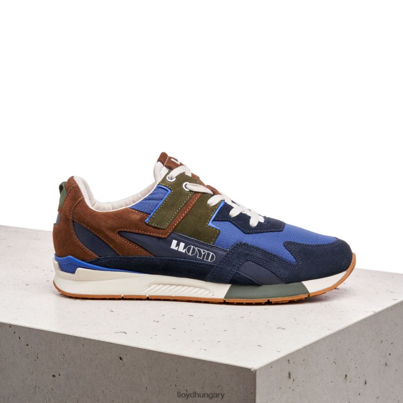 cipő HU LLOYD férfiak elton kék 6444N374