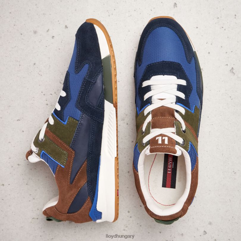 cipő HU LLOYD férfiak elton kék 6444N374