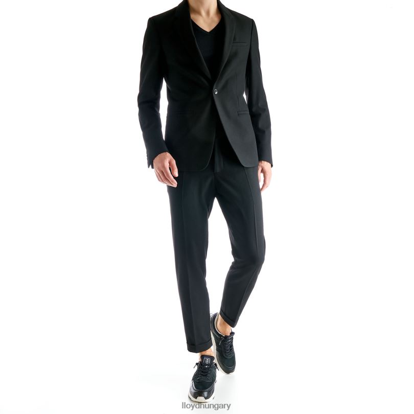 cipő HU LLOYD férfiak endley fekete 6444N307