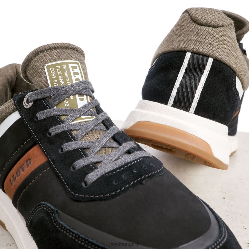 cipő HU LLOYD férfiak ennio fekete 6444N328